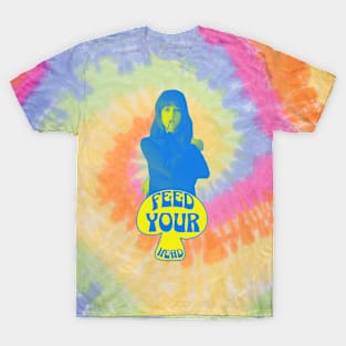 Feed Your Head (Blue and Yellow) T-Shirt